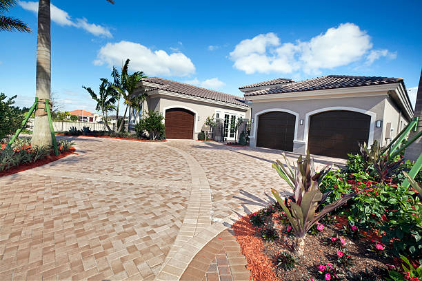 Residential Paver Driveway in Red Corral, CA